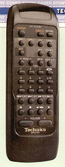 II preamplificatore viene fornito di un semplice, ma completo, telecomando.