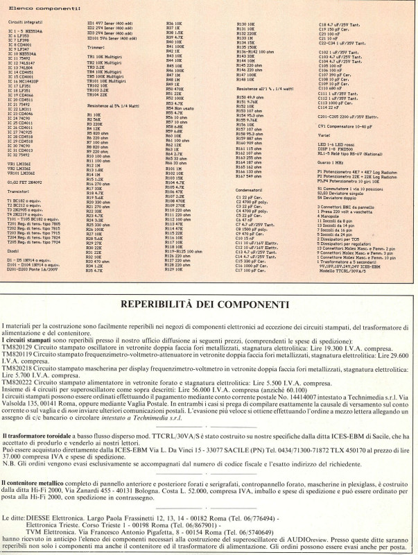 elenco-componenti-oscillatore