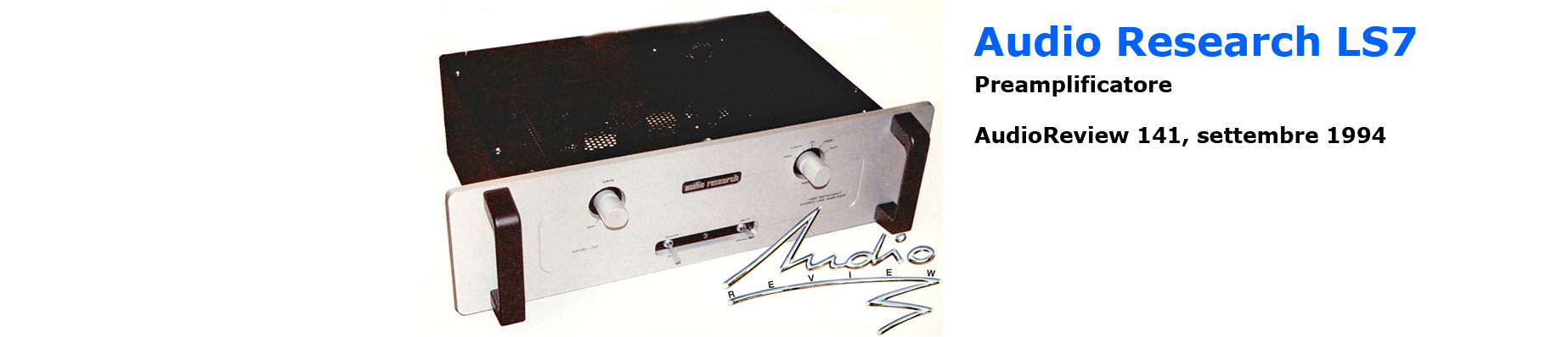 Audio Research LS 7